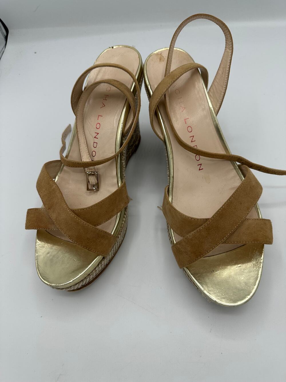 Sacha London 'Yvette' wedge sandals size 8.5